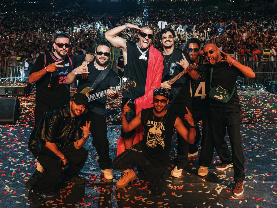 Dizzy DROS en concert, visuel promotionnel diffusé par la salle